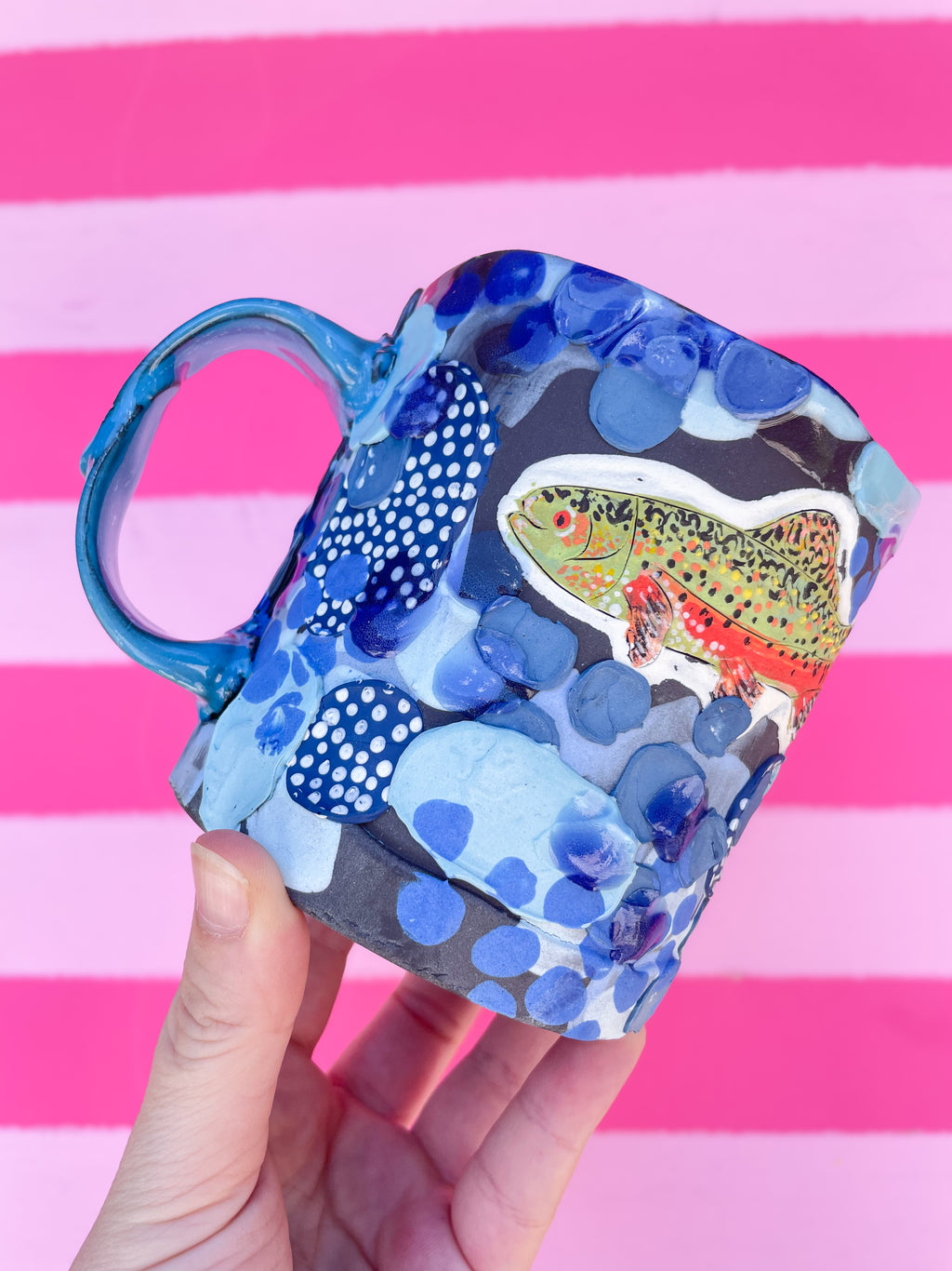 Trout, 16/18oz Mug