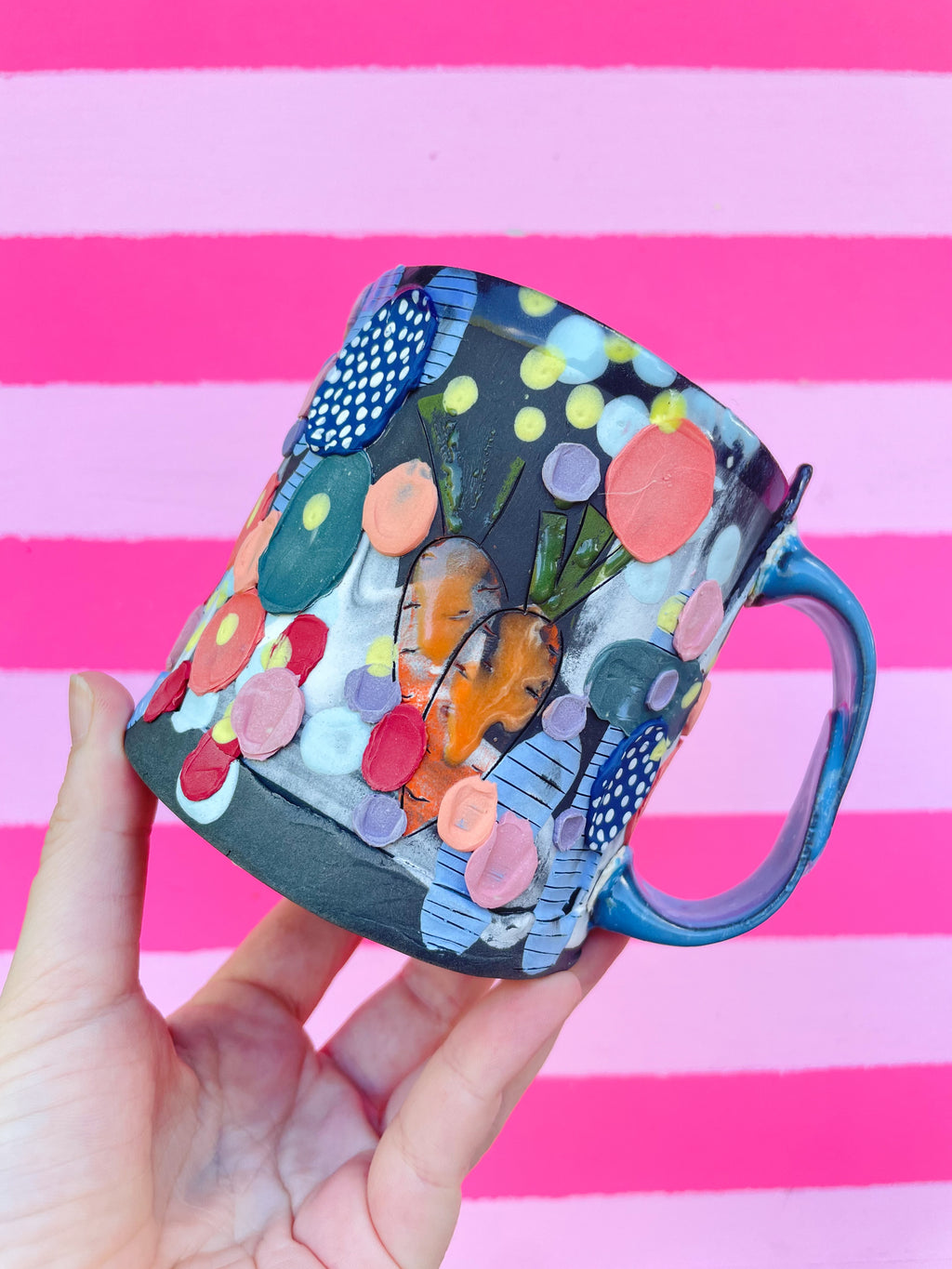 Early Carrots, 12/14oz Mug