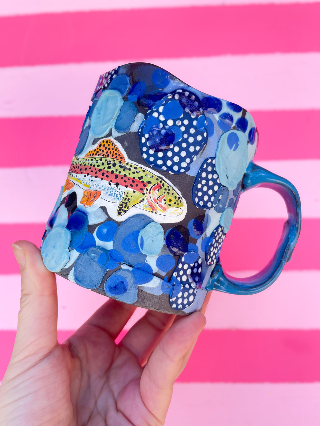 Trout, 16/18oz Mug