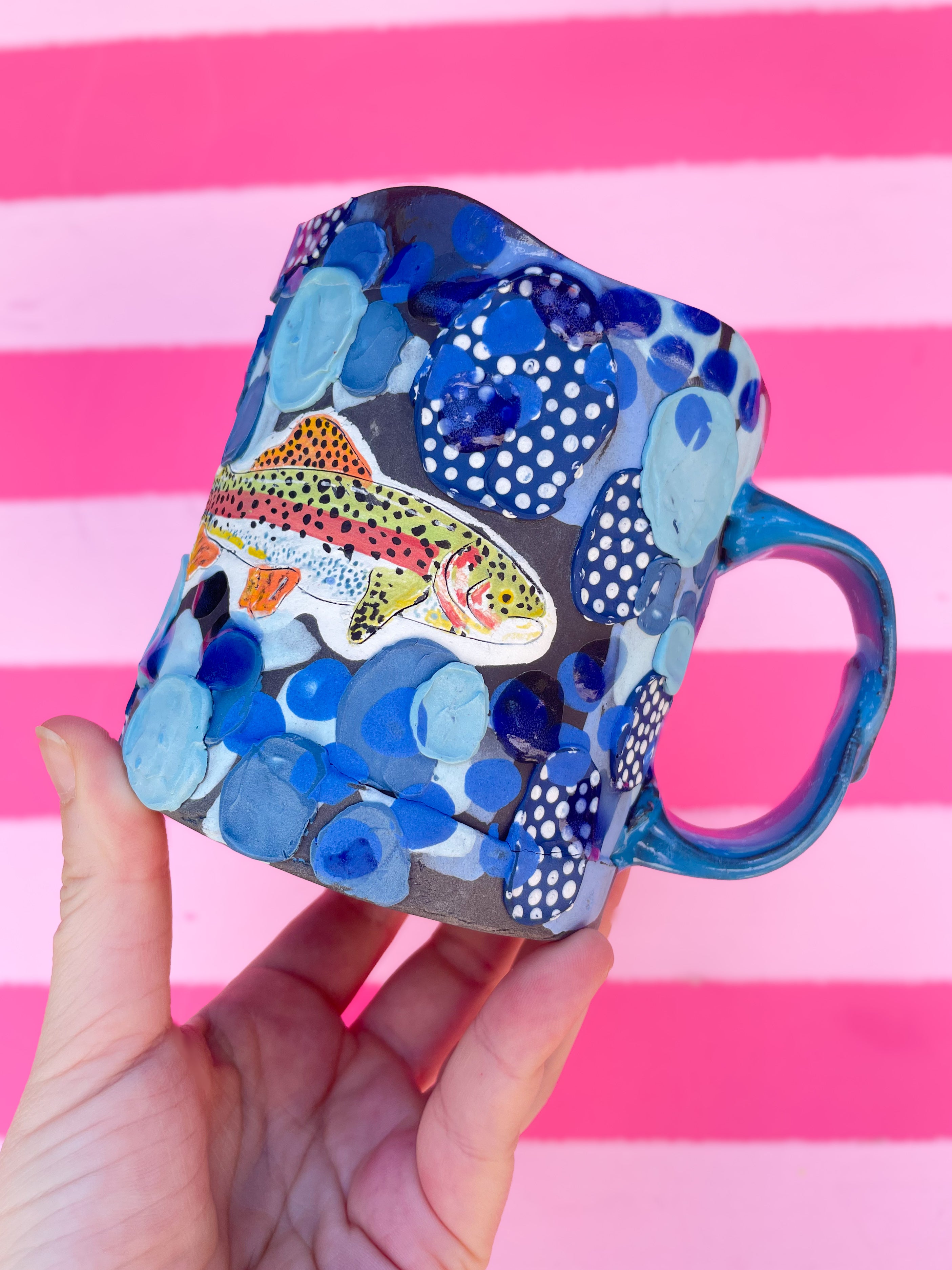 Trout, 16/18oz Mug