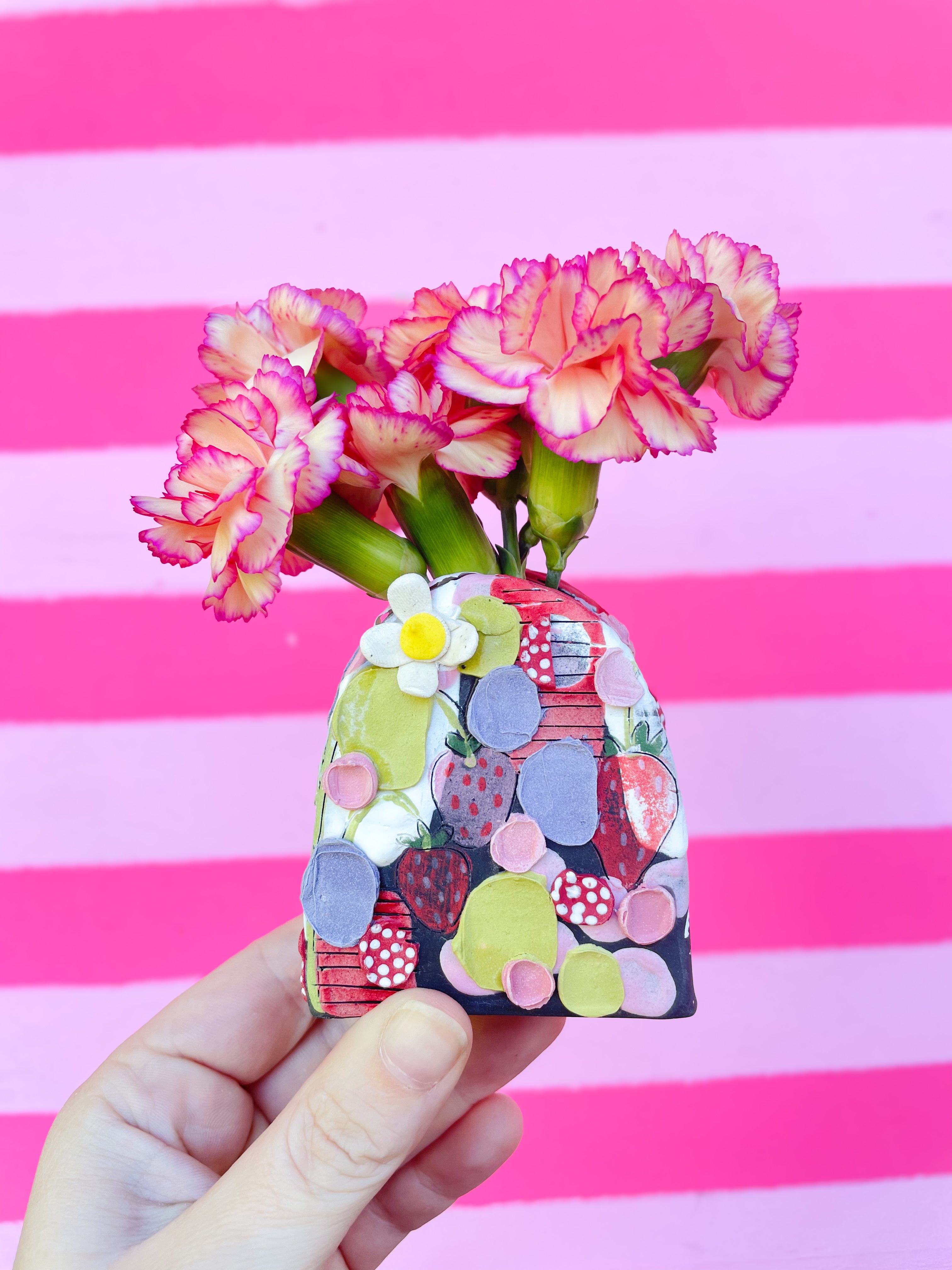 Strawberry Fields, Bud Vase