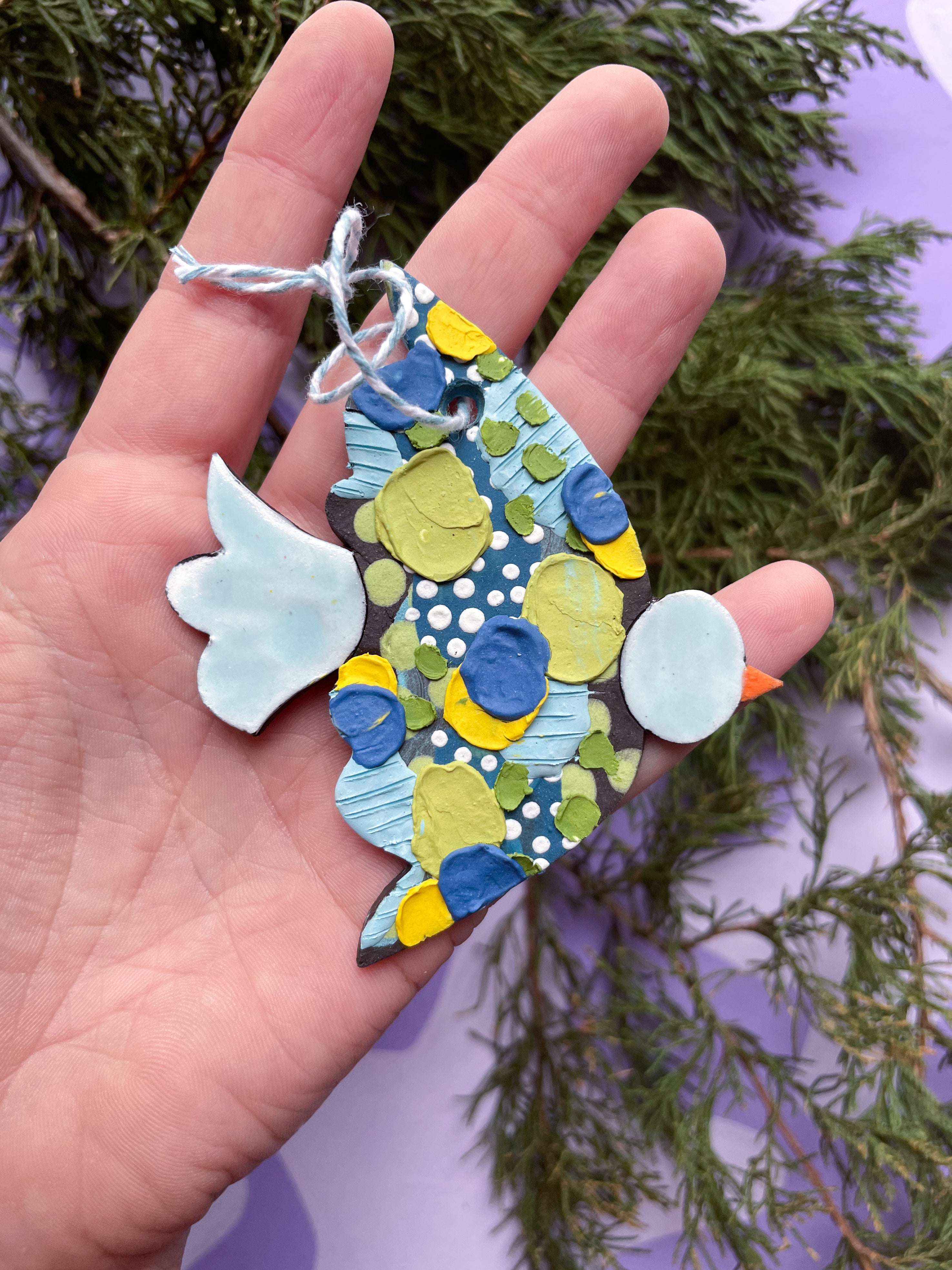 Ornament: Soaring Birds (Sm)