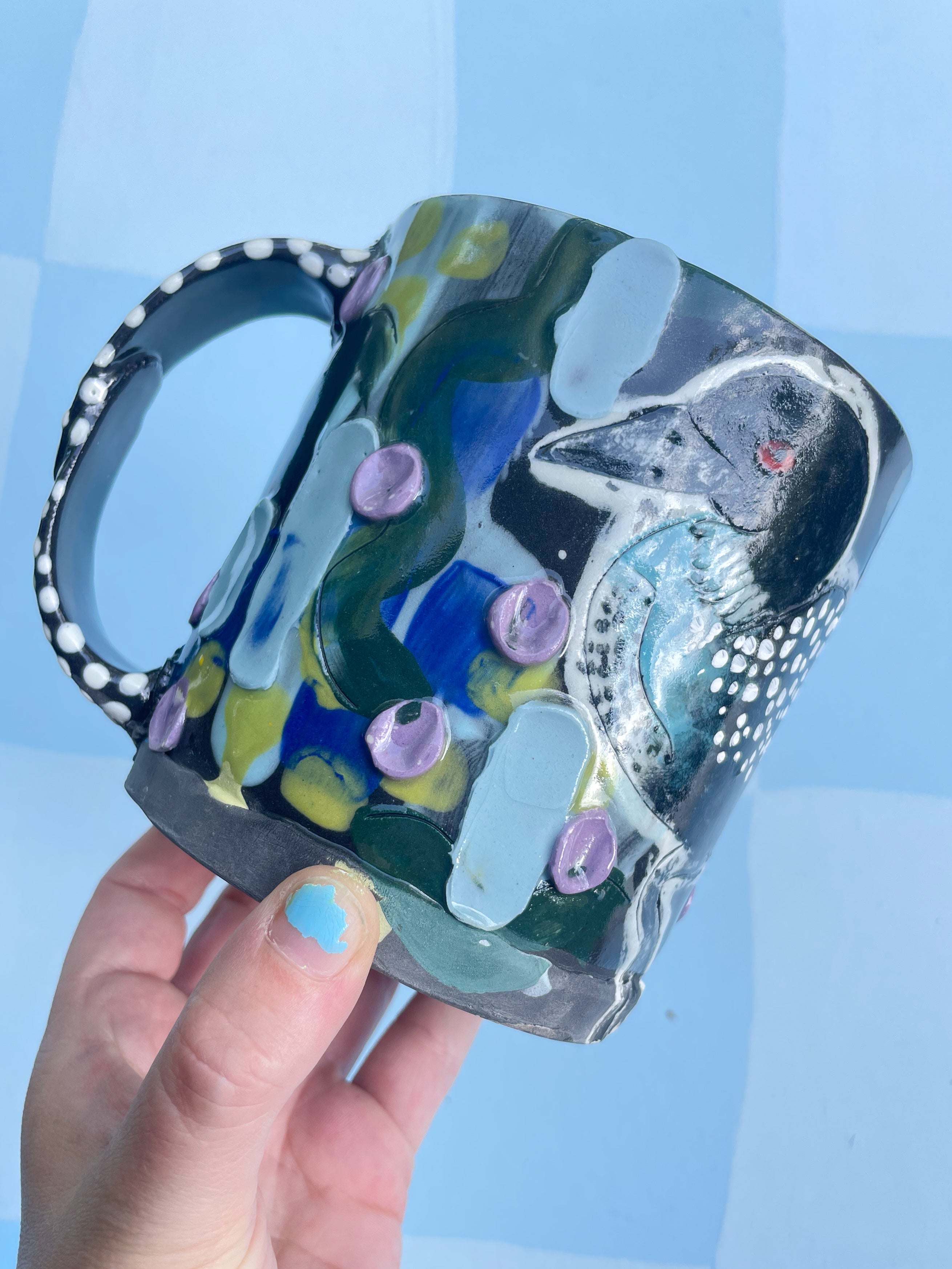 Loon Mug, oz
