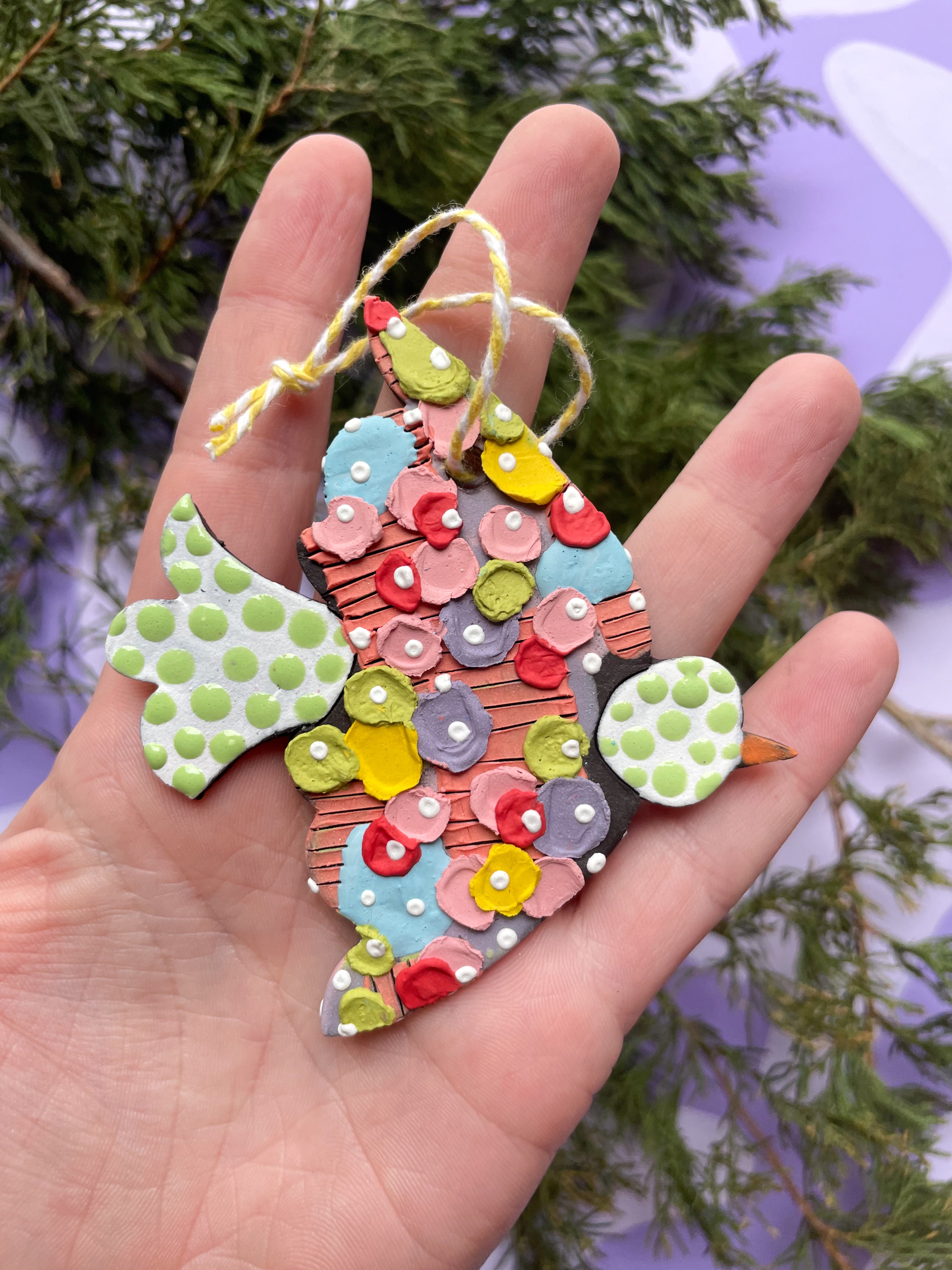 Ornament: Soaring Birds (Sm)