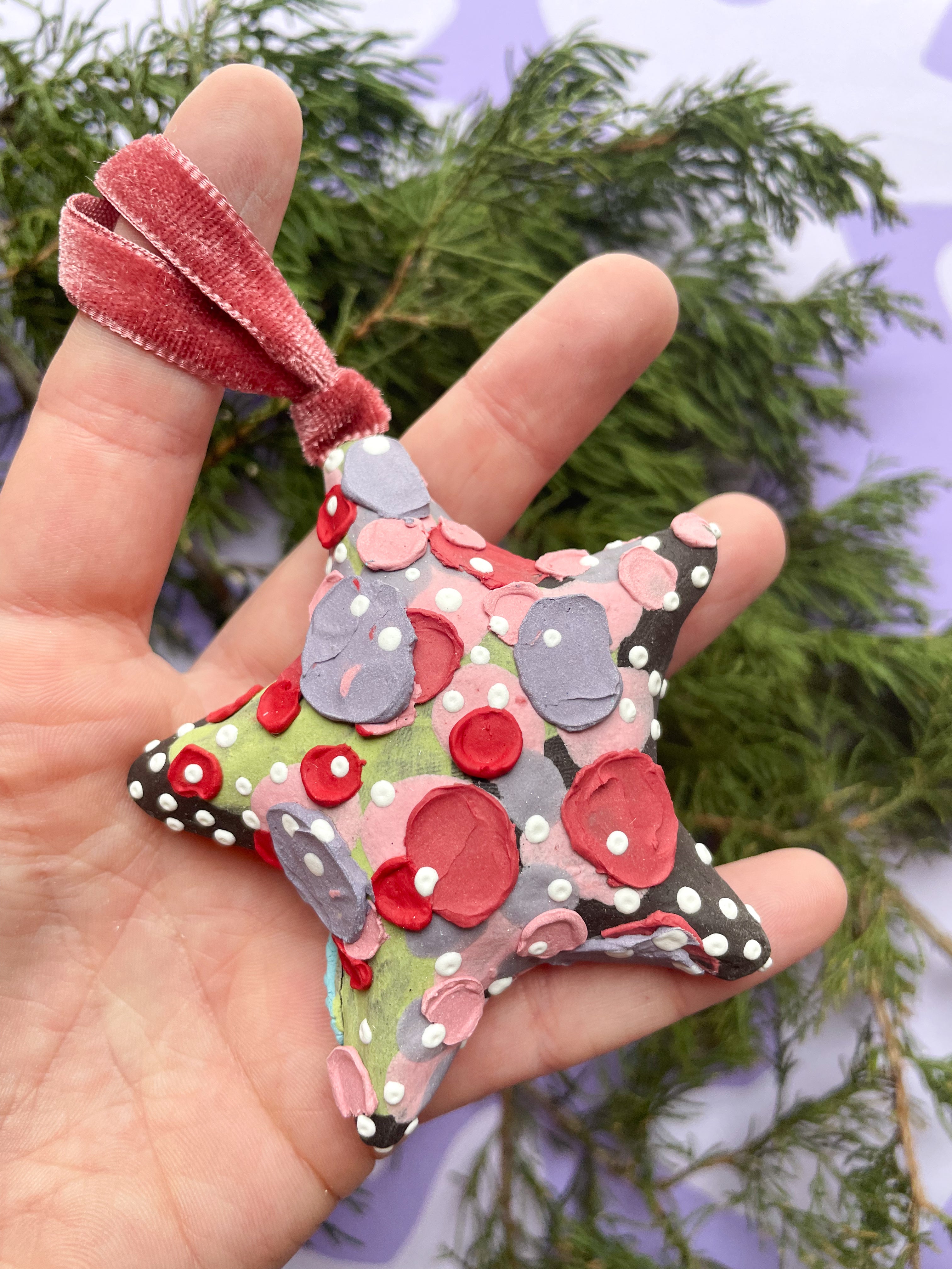 Ornament: Traditional Bulb (Star)