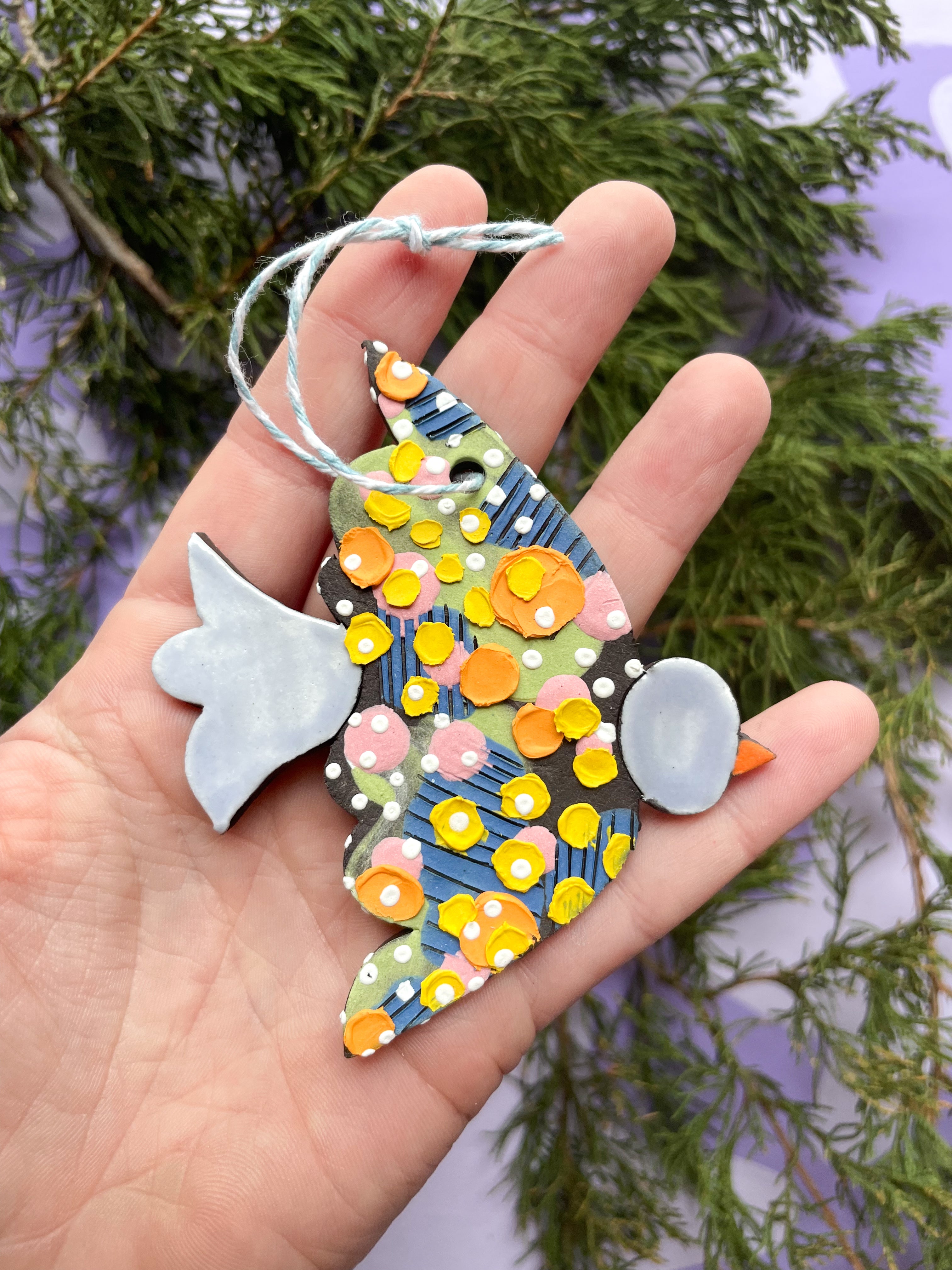 Ornament: Soaring Birds (Sm)