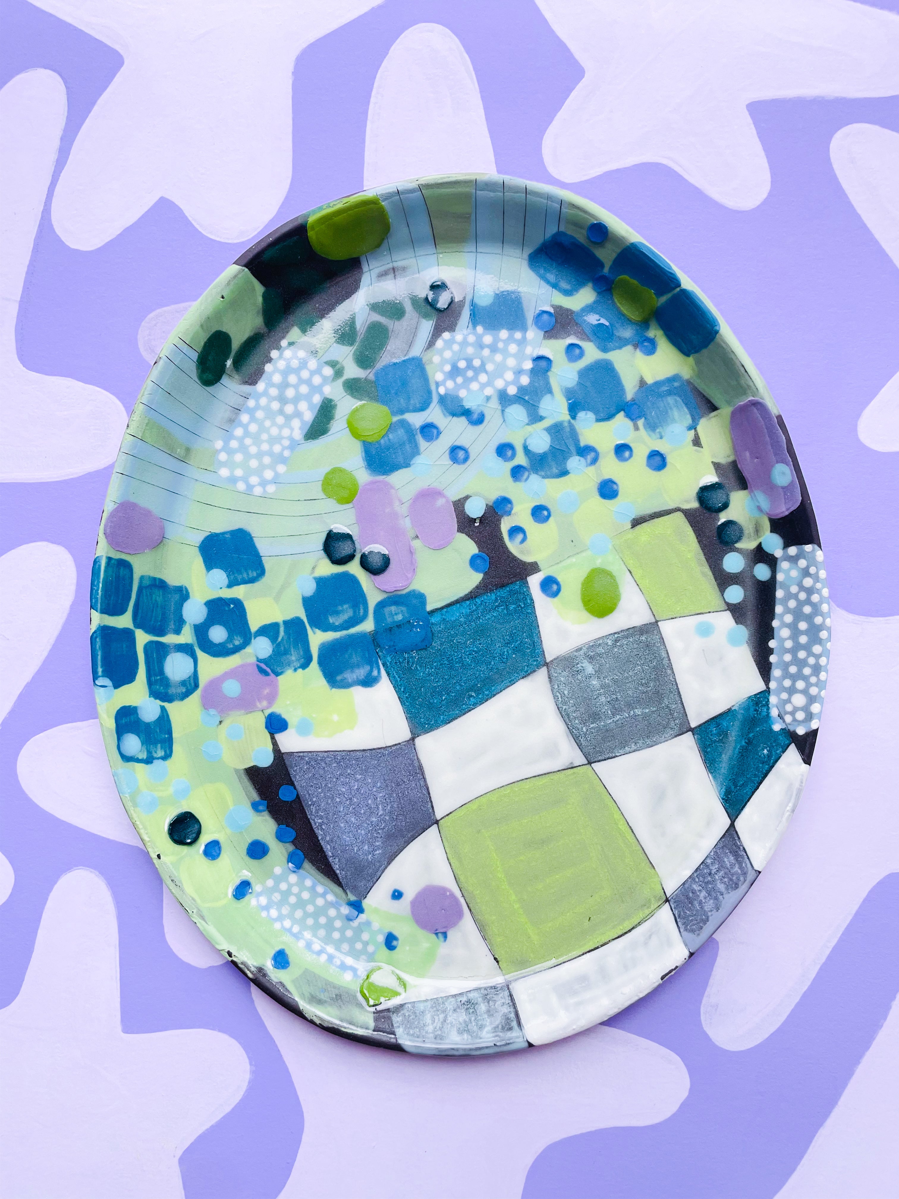 10” Oval Platter/Plate