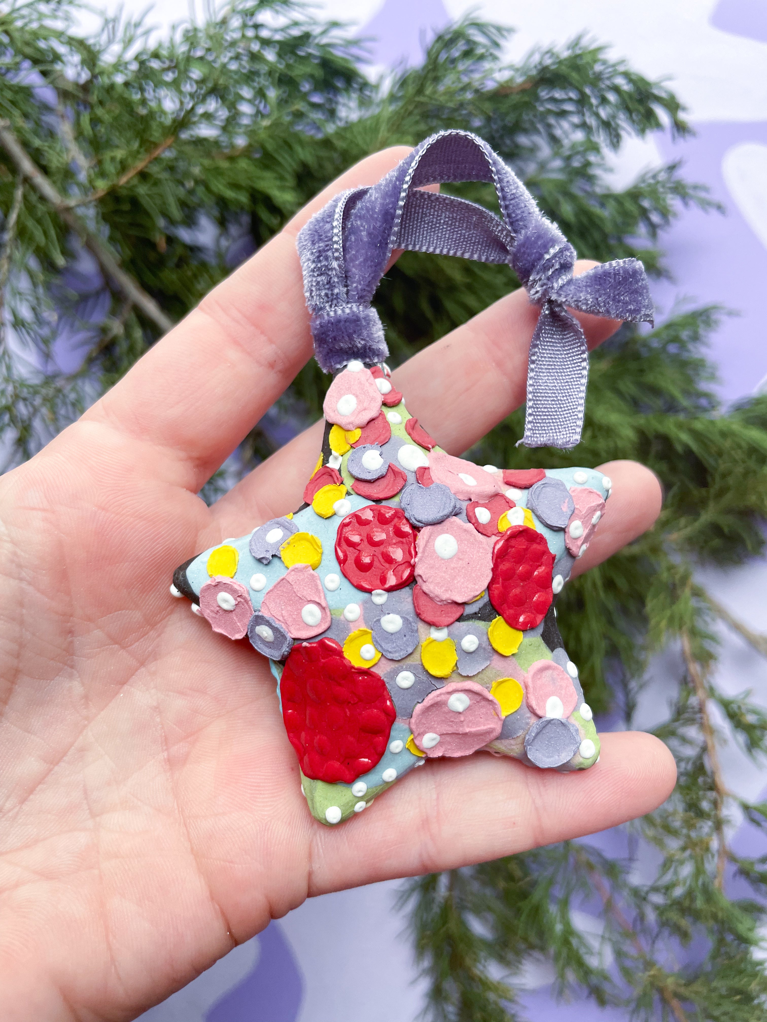 Ornament: Traditional Bulb (Star)