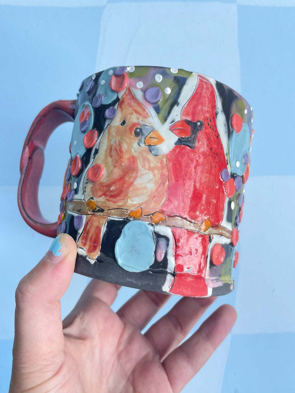 Cardinal Duo Mug, oz