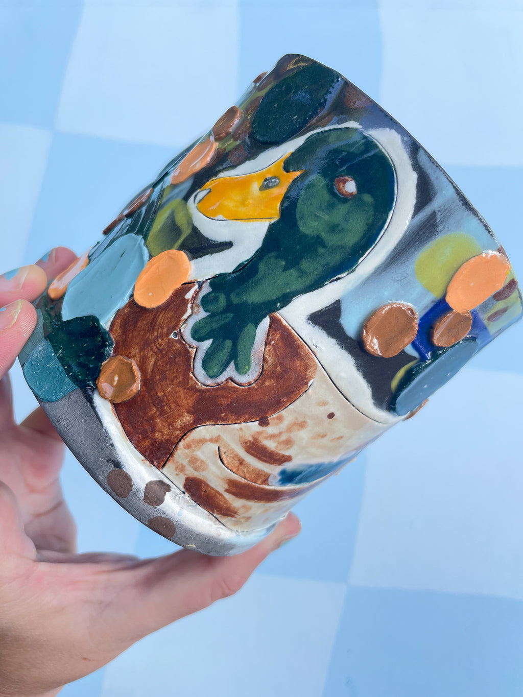Mallard Duck Mug, oz